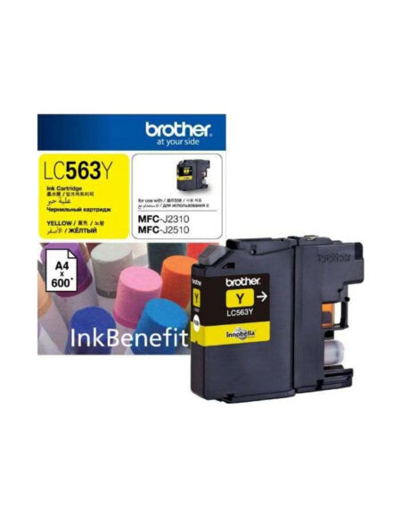 Brother Cartridge Yellow LC563Y