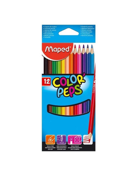 Maped Coloring Pencil Color Peps - Set of 12