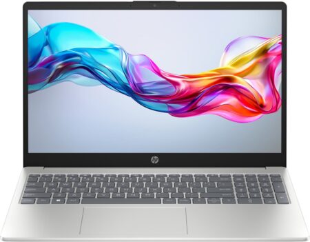 HP Core i5 1334U 16GB RAM 512GB SSD 15.6 Inch FHD Backlit Natural Silver Laptop Model FD0498